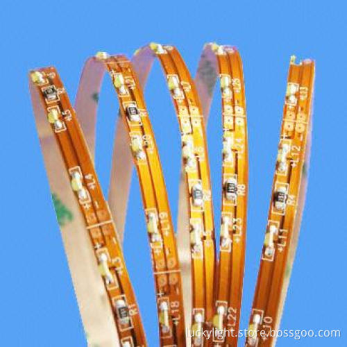 Side View LED Strip with 12V DC Voltage, Flexible PCB and 3m Double-sided Type, Easy to Equip